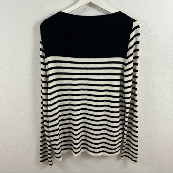 2/$20 J. Crew Striped Pullover Wool Blend Women's Size XL - Picture 3 of 8